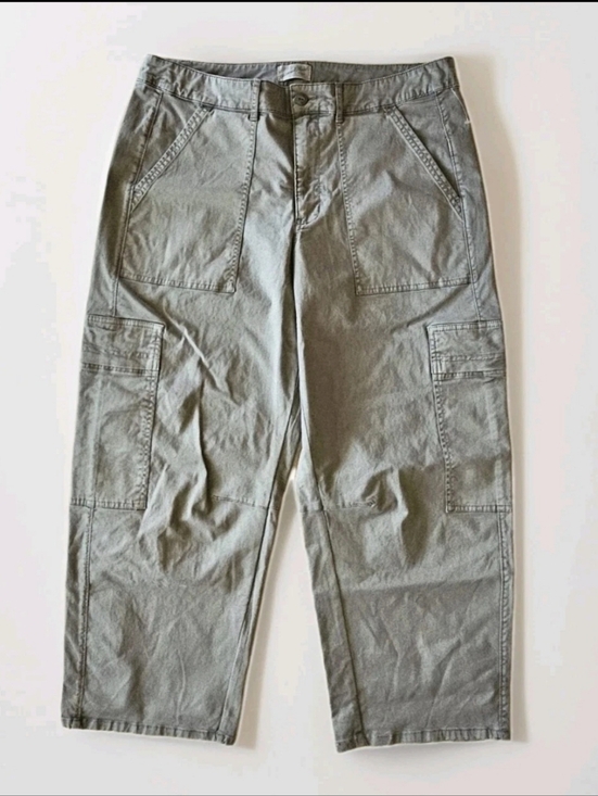 Universal Thread Pants - Universal Thread Olive Wide-Leg Utility Pants